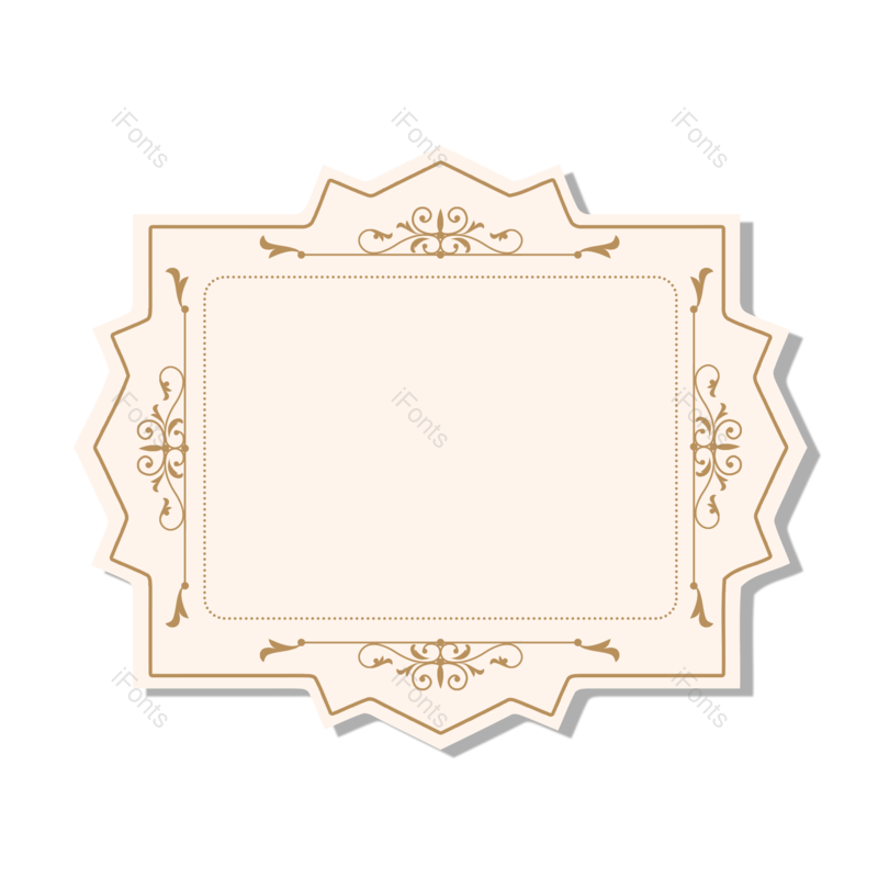 边框图片,复古元素,欧式PNG,花纹免抠素材